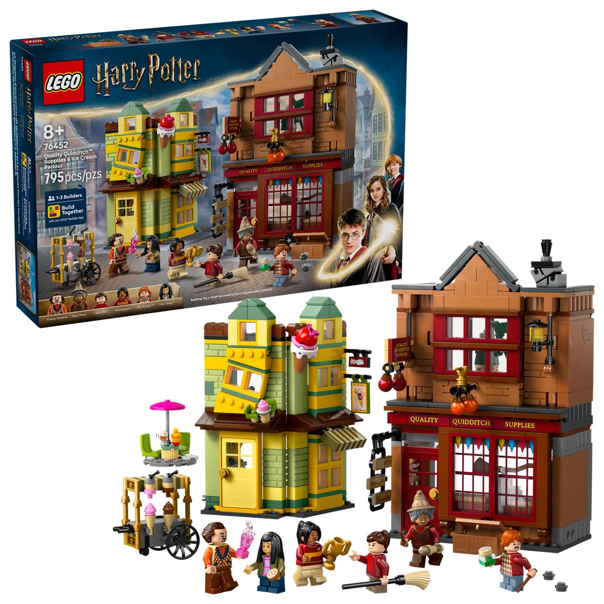 LEGO 76452 Accessori di Prima Qualita per il Quidditch e Gelateria
