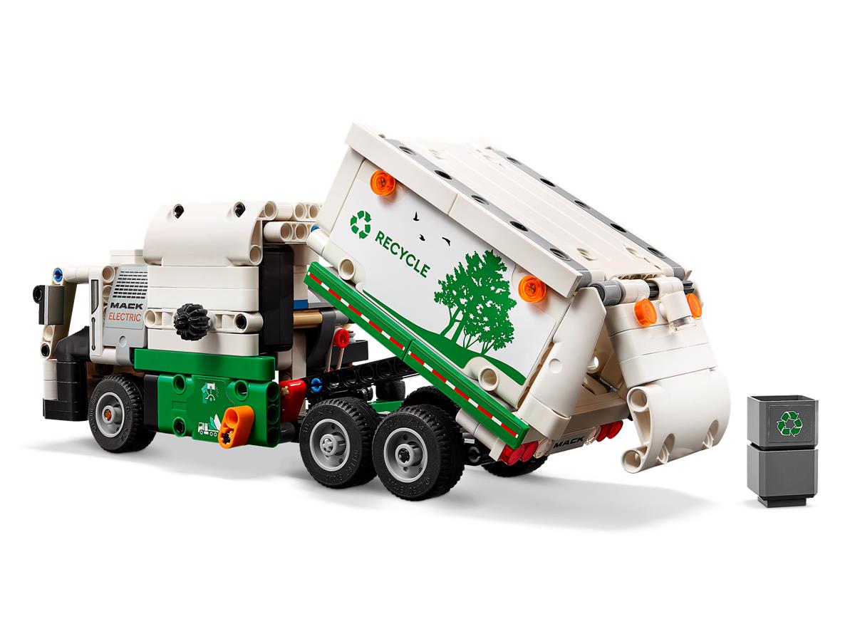 LEGO 42167 Camion della spazzatura Mack® LR Electric