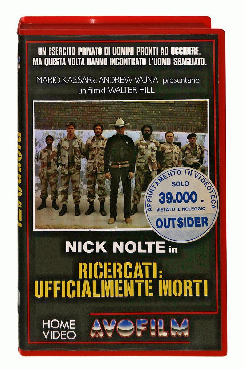 EBOND Ricercati Ufficialmente Morti Avofilm VHS VH004132