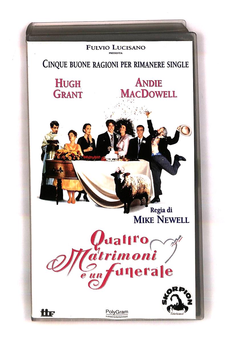 EBOND Quattro Matrimoni e Un Funerale Skorpion VHS VH003009