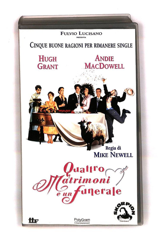 EBOND Quattro Matrimoni e Un Funerale Skorpion VHS VH003009