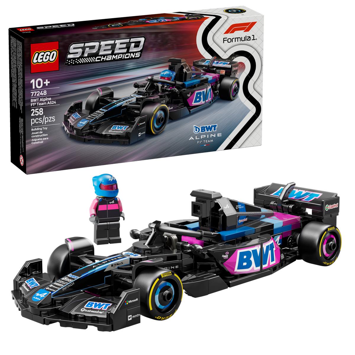LEGO 77248 Auto da corsa BWT Alpine F1® Team A524