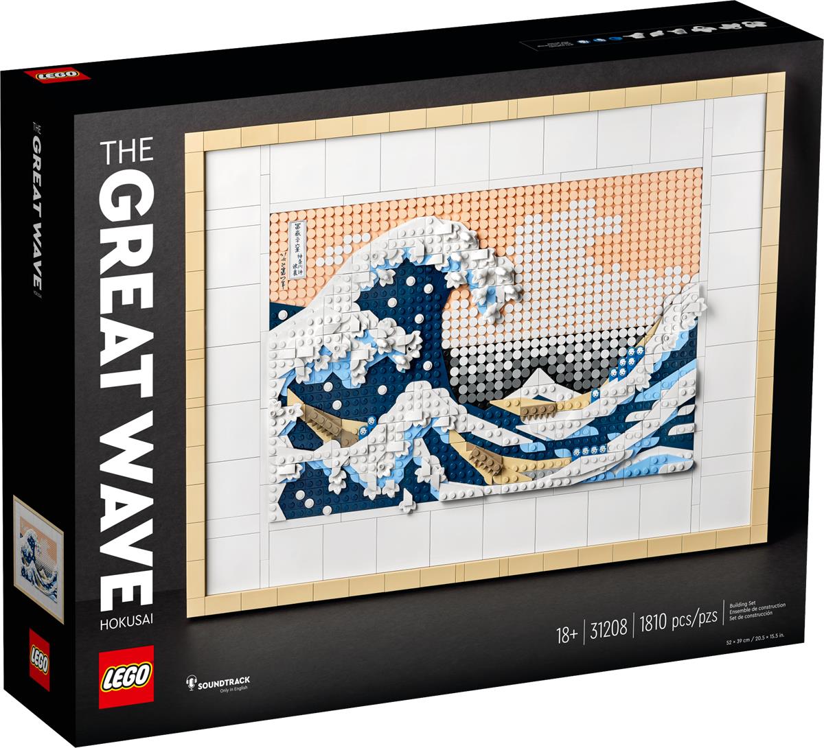 LEGO 31208 GRANDE ONDA DI HOKUSAI. ART (LA)