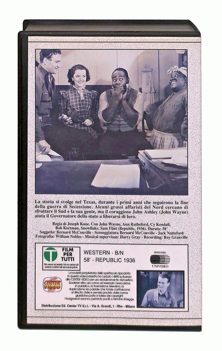 EBOND Il Sentiero Solitario John Wayne Center Video VHS VH002681