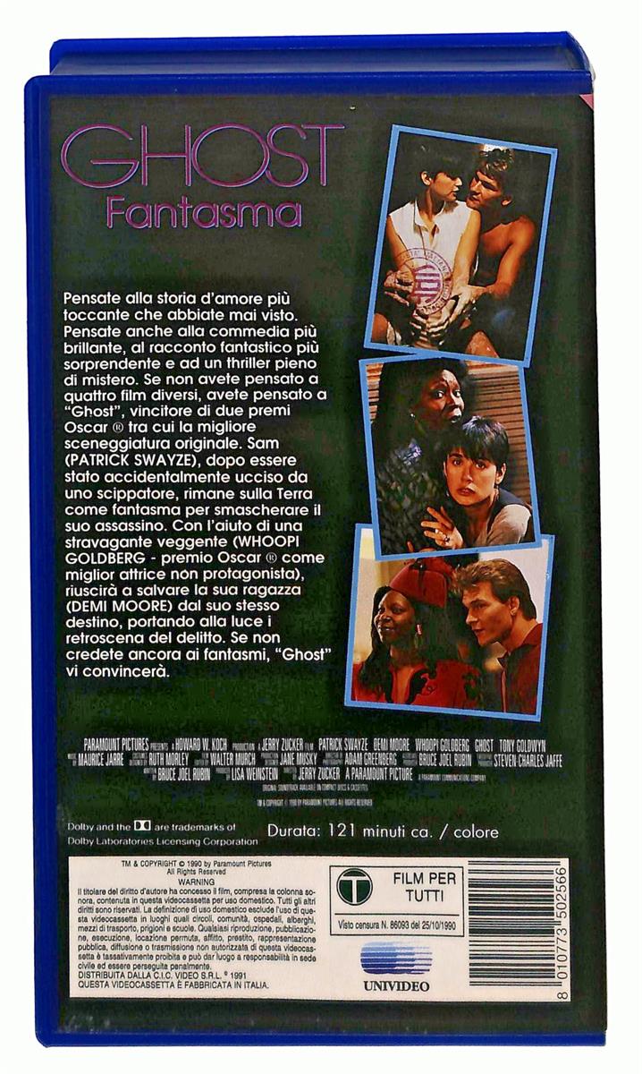 EBOND Ghost Fantasma Paramount Cic VHS VH005477
