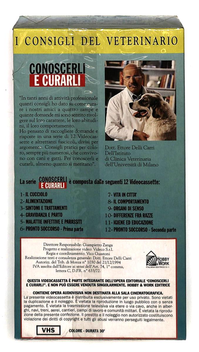 EBOND Conoscerli e Curarli Gravidanza e Parto Hobby Work Editoriale VHS VH005433