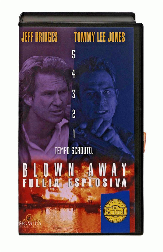 EBOND Blown Away Follia Esplosiva Gli Scudi Mgm Ua VHS VH002761