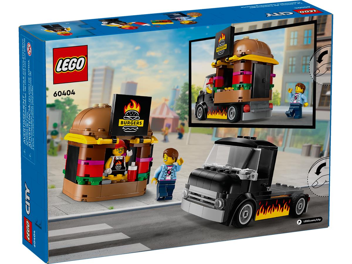 LEGO 60404 Furgone degli hamburger