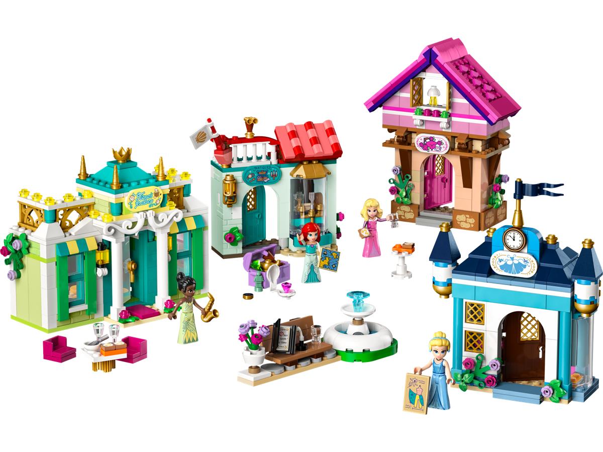 LEGO 43246 Avventura al mercato Principesse Disney