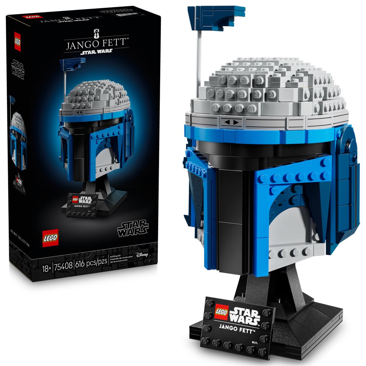 LEGO 75408 Star Wars Casco di Jango Fett