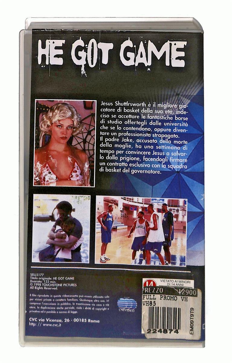 EBOND He Got Game Spike Lee Denzel Washington Cvc VHS VH002434