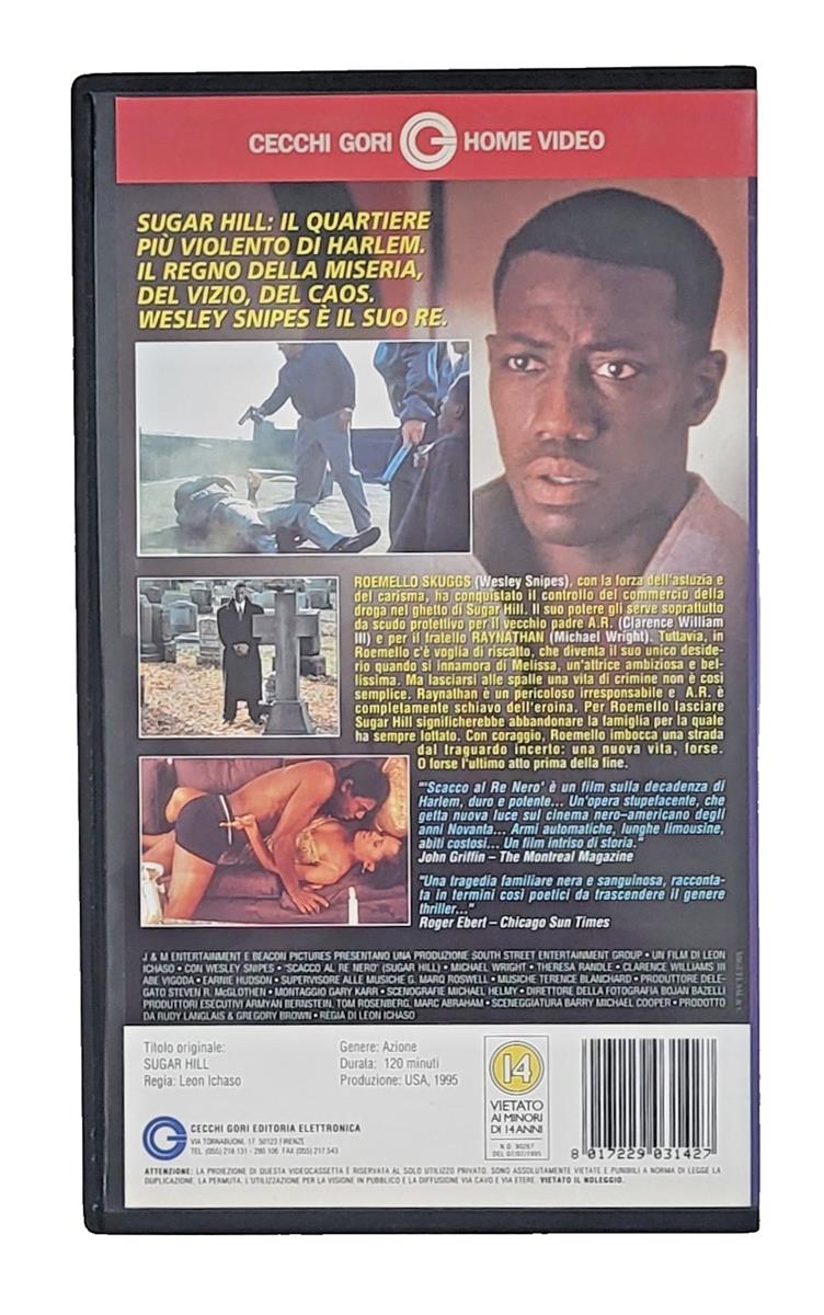 EBOND Scacco Al Re Nero Cecchi Gori Home Video VHS VH004333