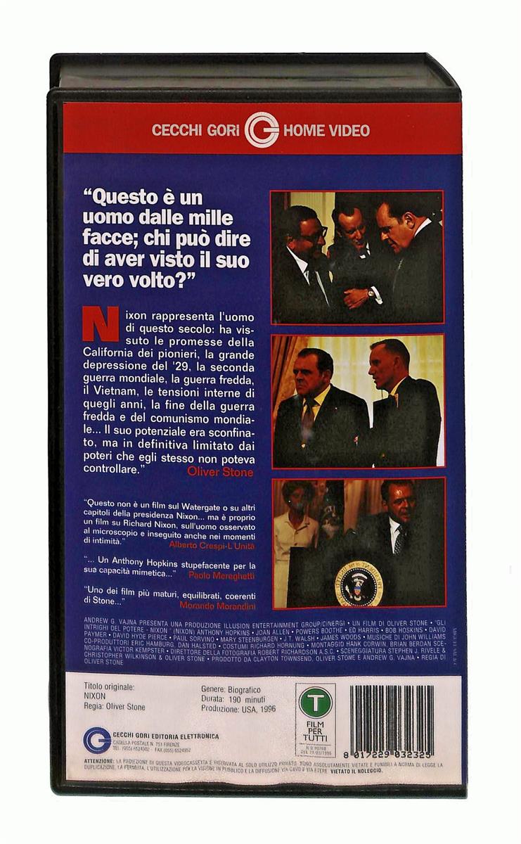 EBOND Gli Intrighi Del Potere Nixon Cecchi Gori VHS VH003161