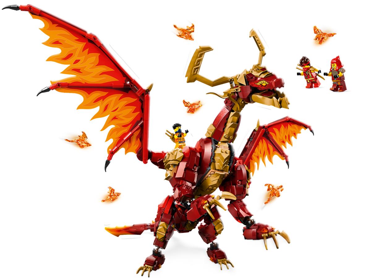 LEGO 71822 Drago-Sorgente del Movimento