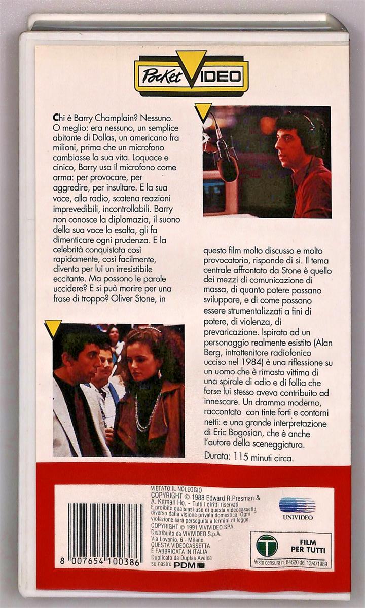 EBOND Talk Radio Vivivideo VHS VH004821