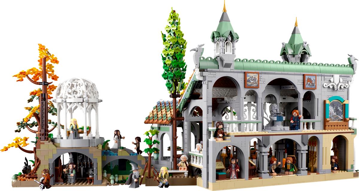 LEGO 10316 IL SIGNORE DEGLI ANELLI: GRAN BURRONE - Lord Of The Rings