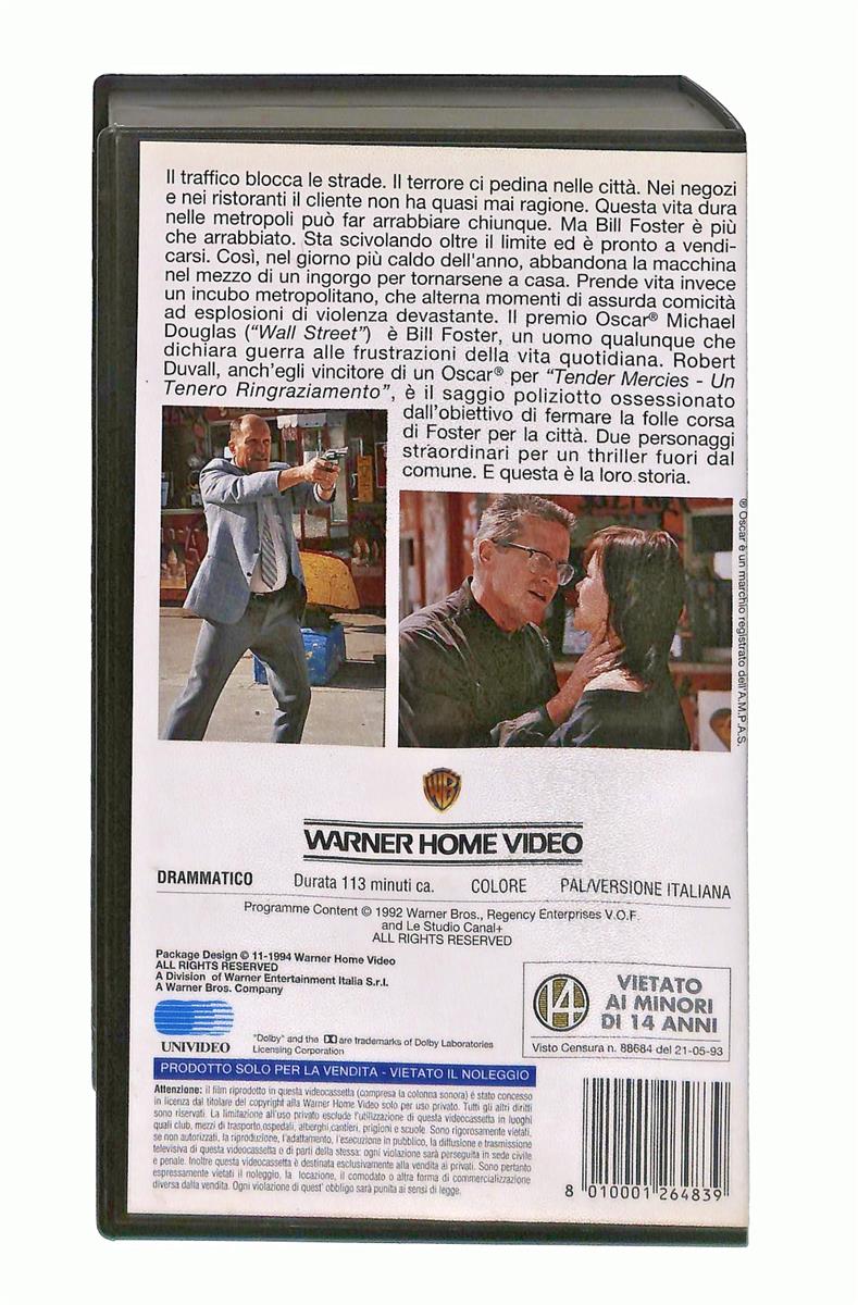 EBOND Un Giorno Di Ordinaria Follia Gli Scudi Wb VHS VH002781
