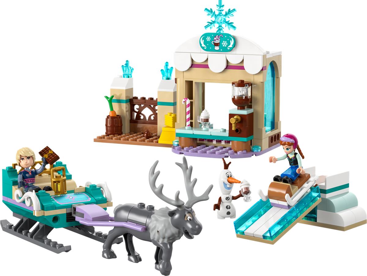 LEGO 43256 Avventura sulla slitta di Anna