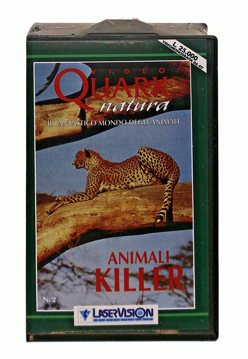 EBOND Video Quark Natura N 2 Animali Killer Laservision VHS VH002869