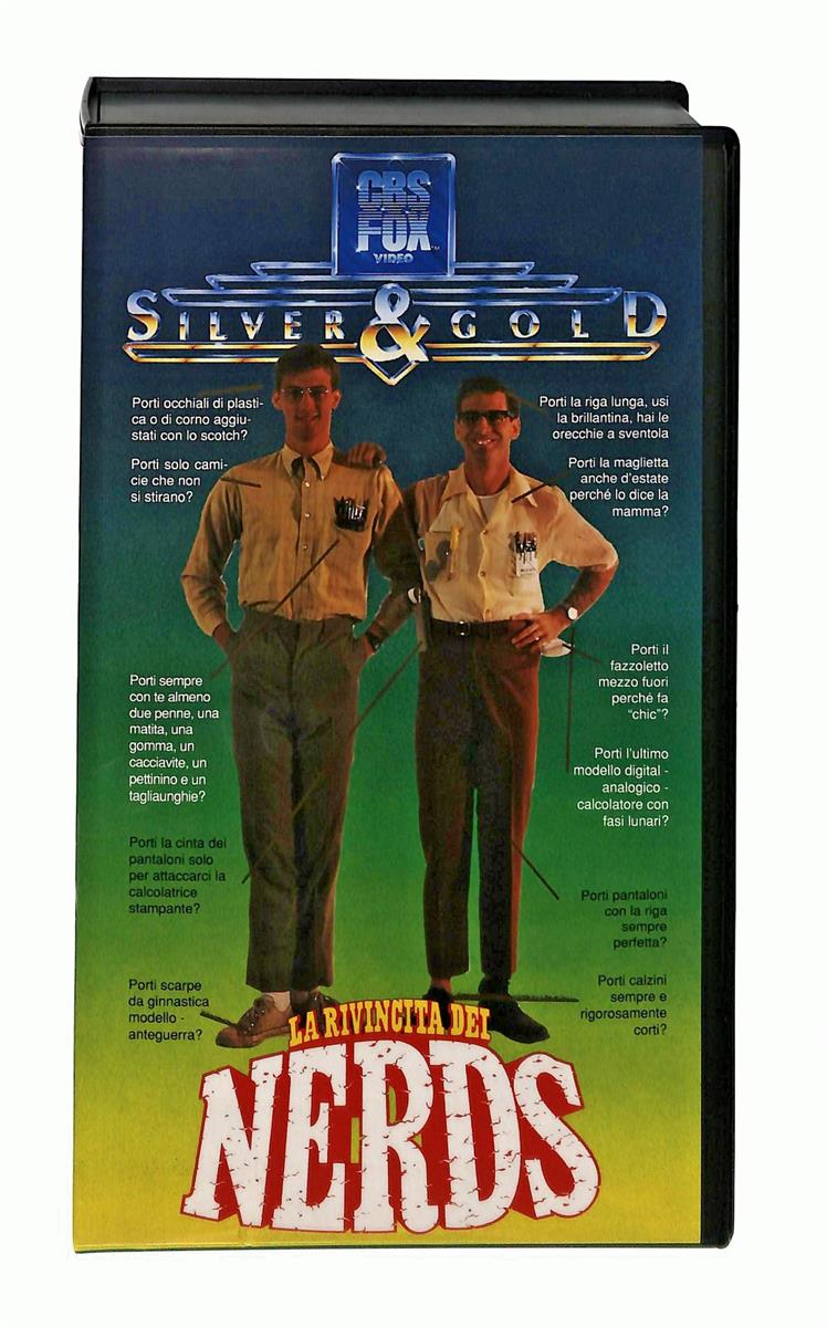 EBOND La Rivincita Dei Nerds Silver & Gold Cbs Fox VHS VH003913