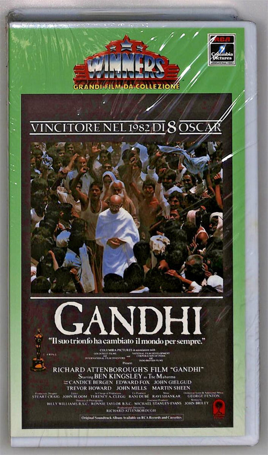 EBOND Gandhi Richard Attenborough Columbia Winners VHS VH004851