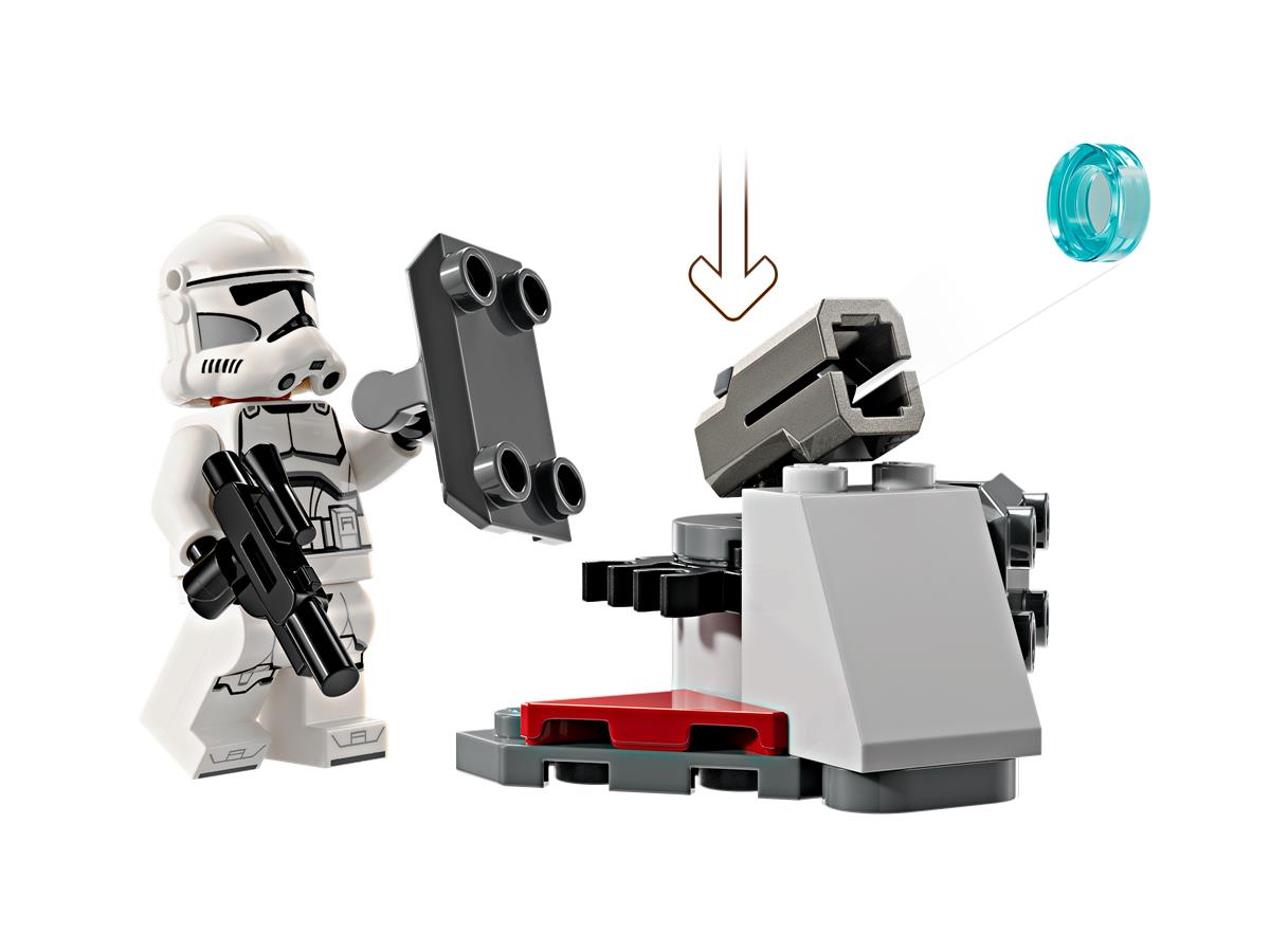 LEGO 75372 Battle PACK Clone Trooper™ e Battle Droid™
