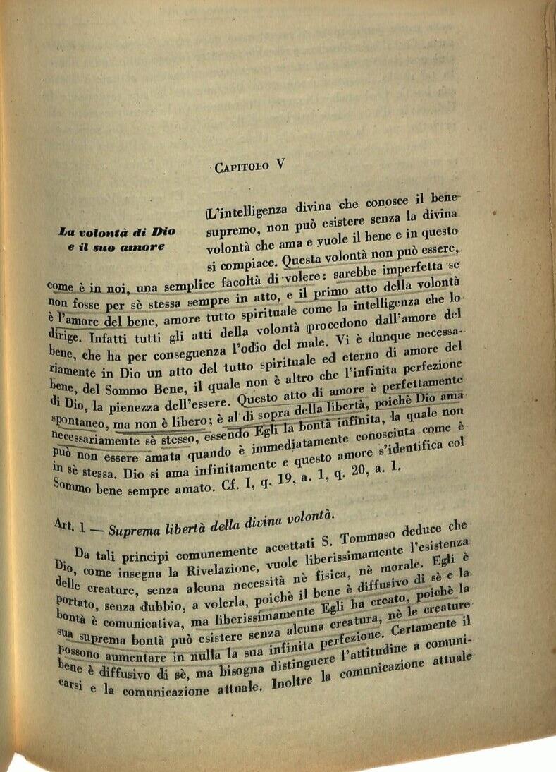 EBOND Sintesi Tomistica P. R. Garrigov Lagrange Queriniana 1953 Libro LI036878