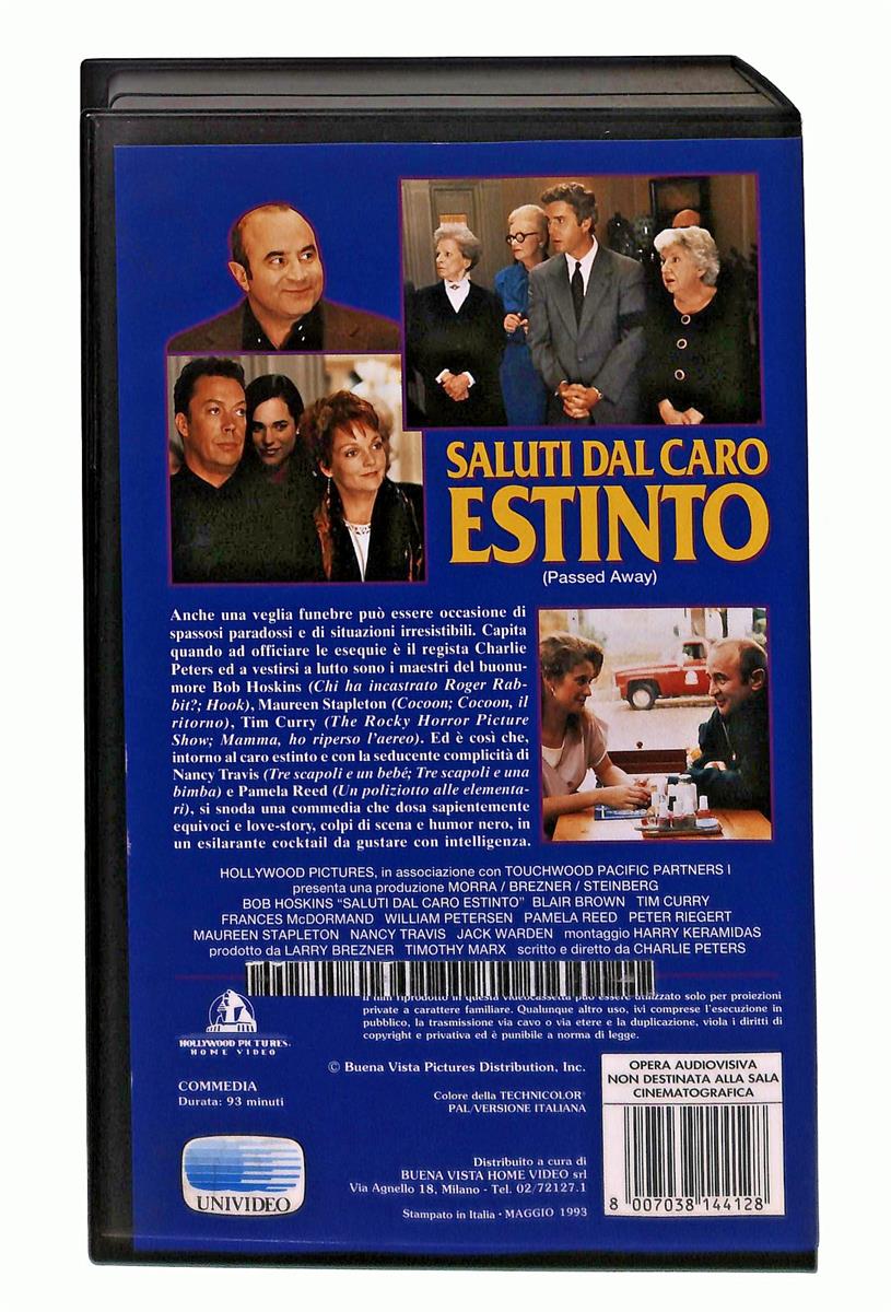 EBOND Saluti Dal Caro Estinto Hollywood Pictures Home Video VHS VH003561