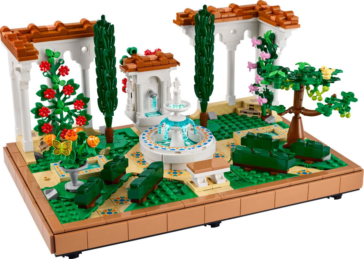 LEGO 10359 Il giardino della fontana