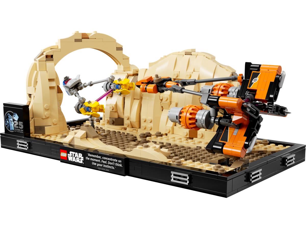 LEGO 75380 Diorama Gara degli sgusci su Mos Espa