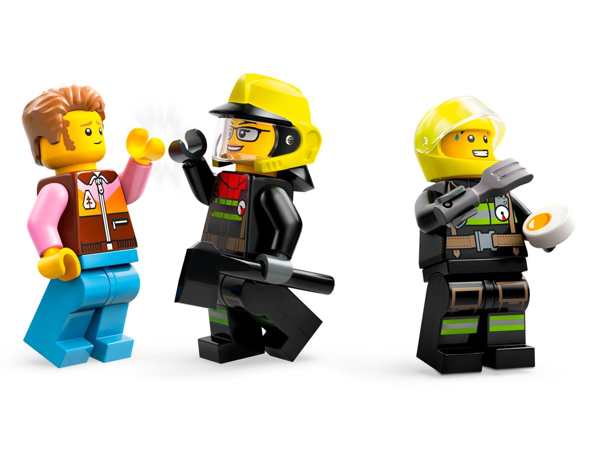 LEGO 60412 Fuoristrada antincendio e gommone di salvataggio
