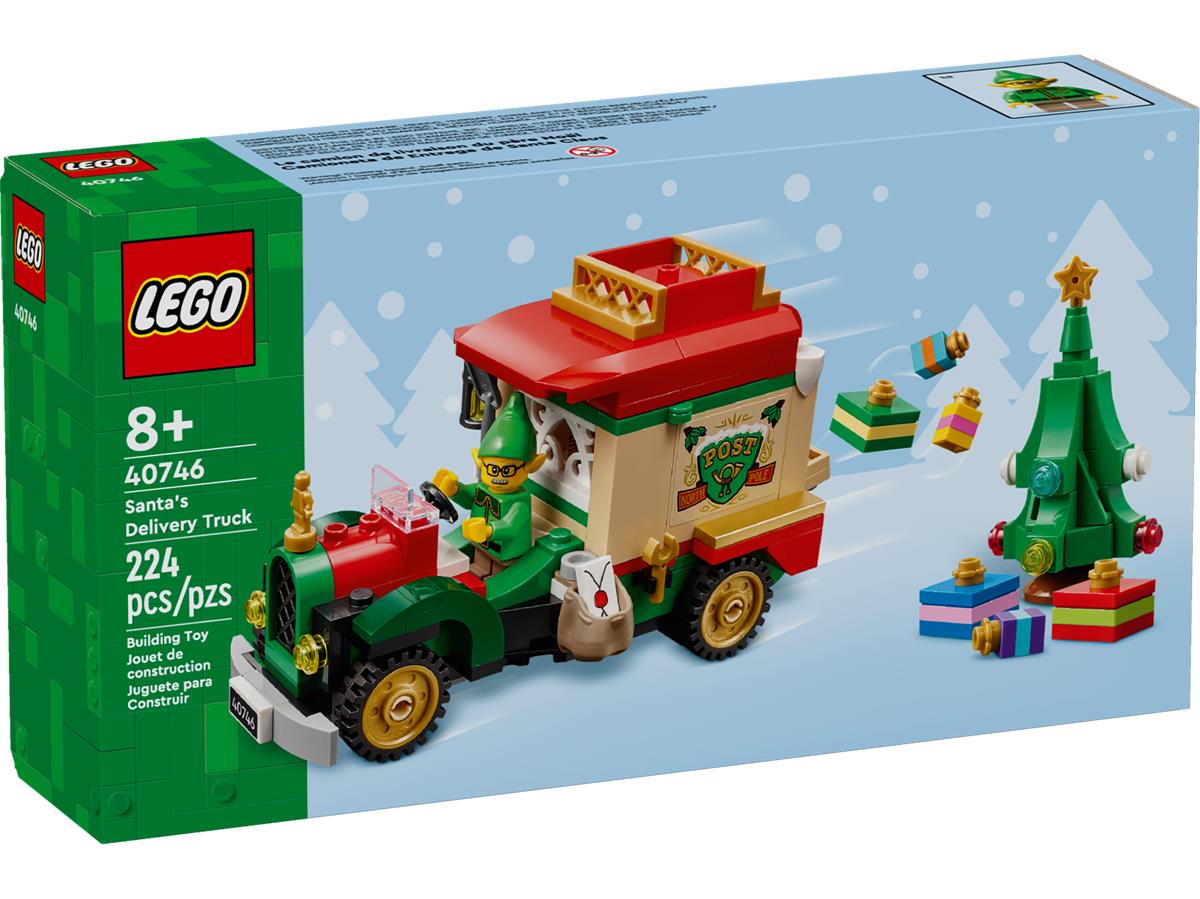 LEGO 40746 Furgone delle consegne di Babbo Natale