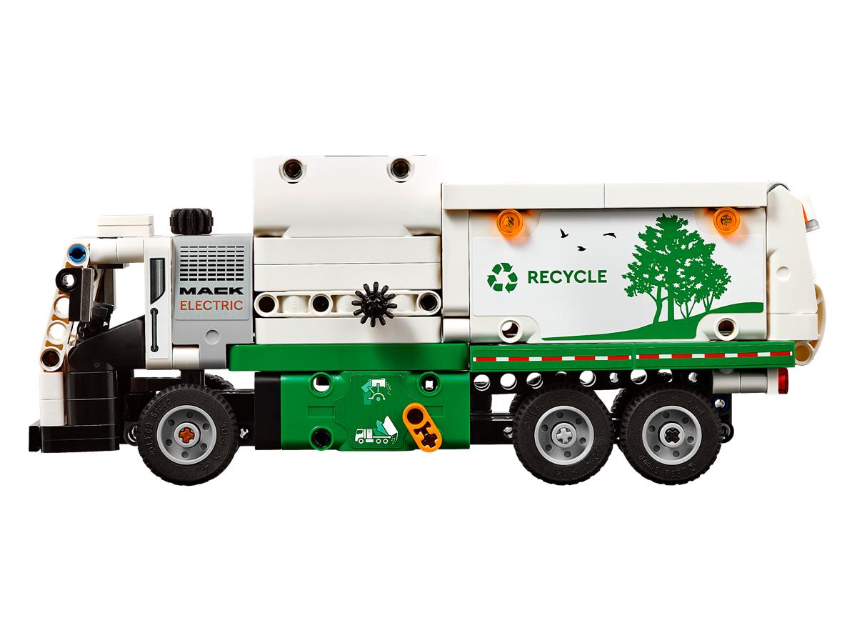 LEGO 42167 Camion della spazzatura Mack® LR Electric