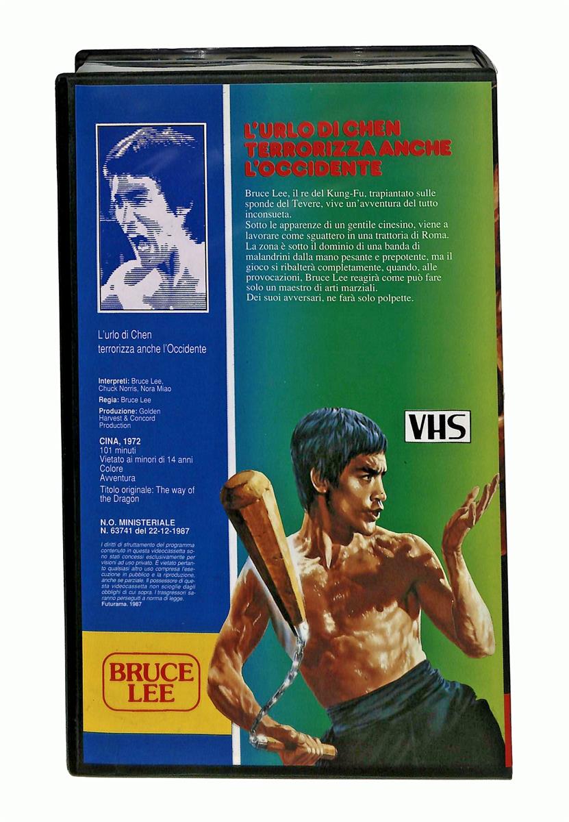 EBOND L Urlo Di Chen Terrorizza Anche l Occidente Bruce Lee VHS VH002226