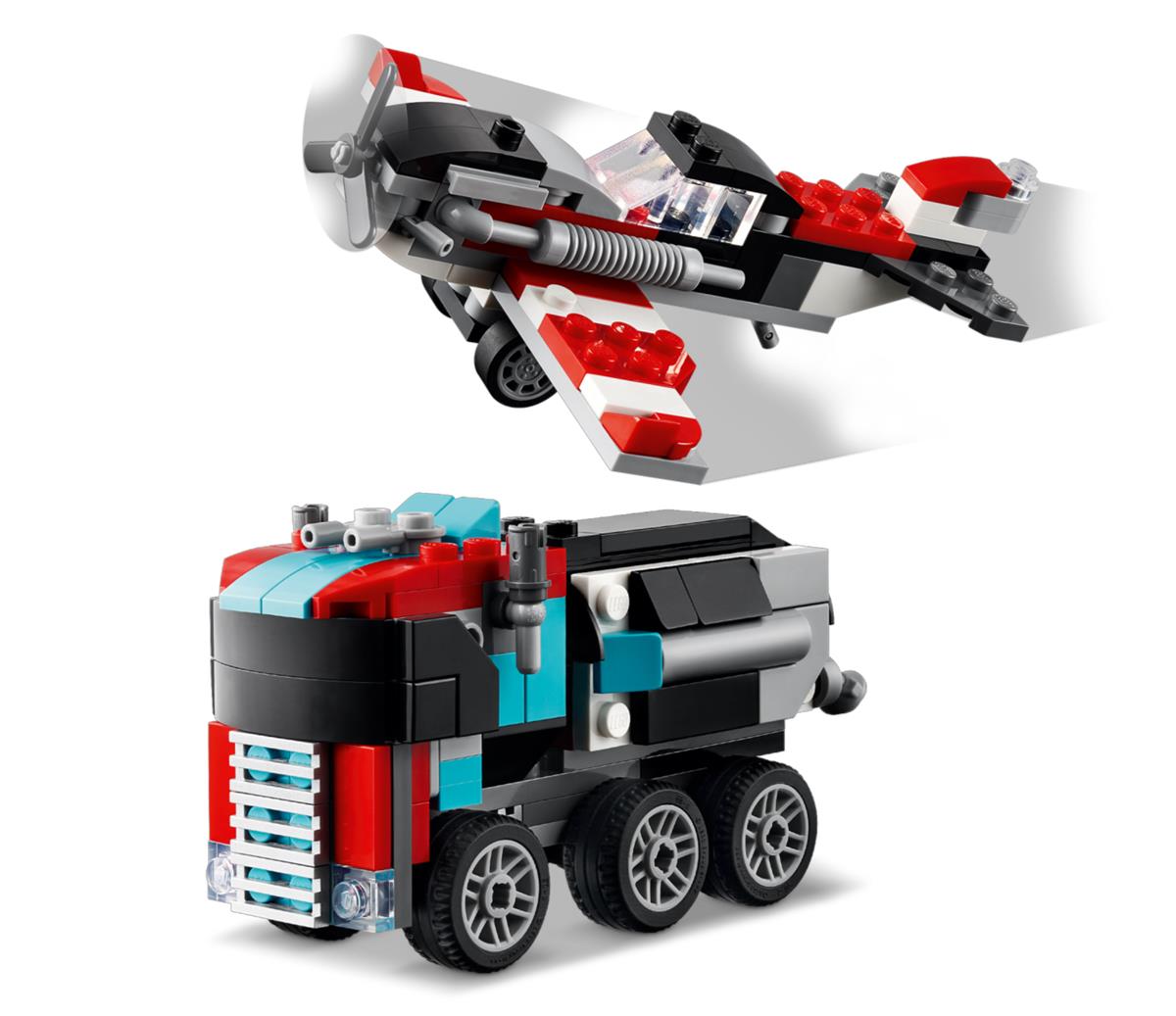 LEGO 31146 Autocarro con elicottero