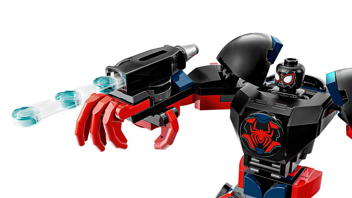 LEGO 76337 Mech di Miles Morales vs. Spider-Man 2099