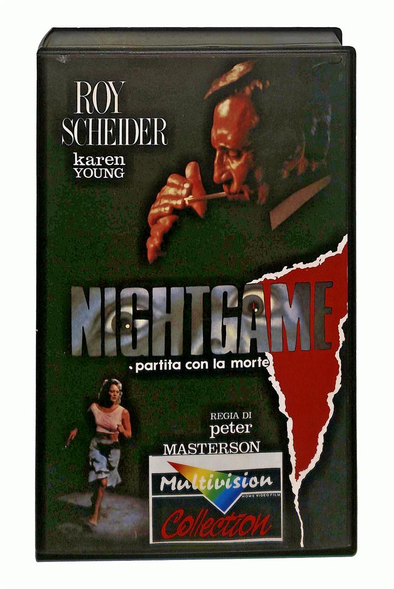 EBOND Nightgame Roy Scheider Multivision VHS VH003702