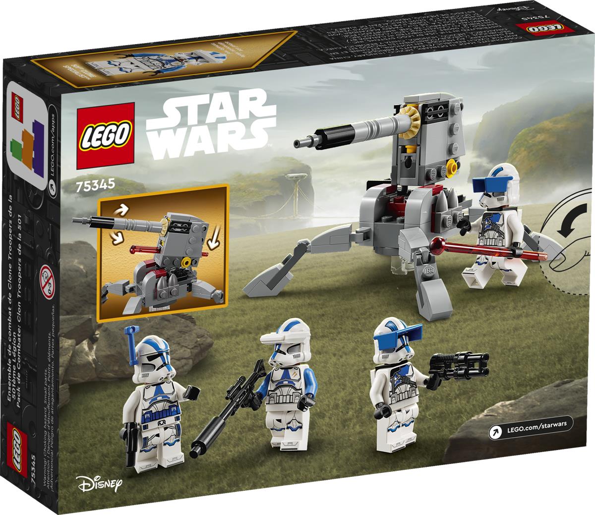 LEGO 75345 Battle Pack Clone Troopers™ Legione 501
