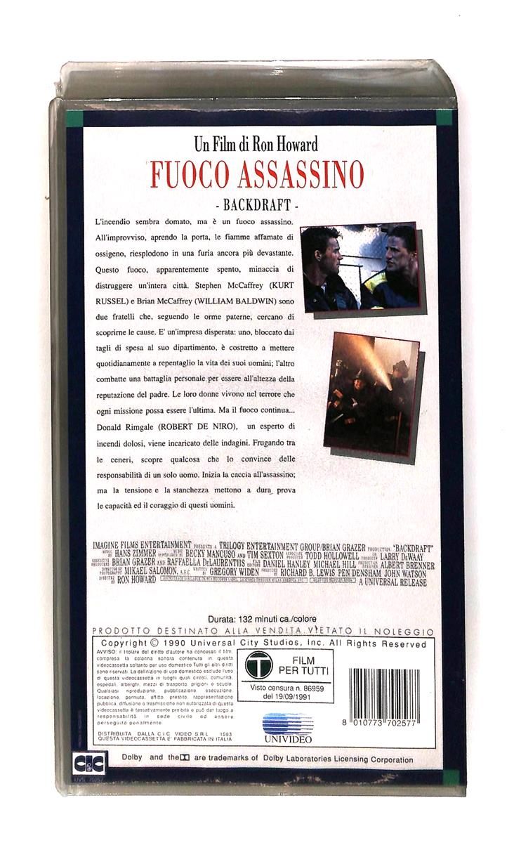 EBOND Fuoco Assassino Universal Cic VHS VH003301