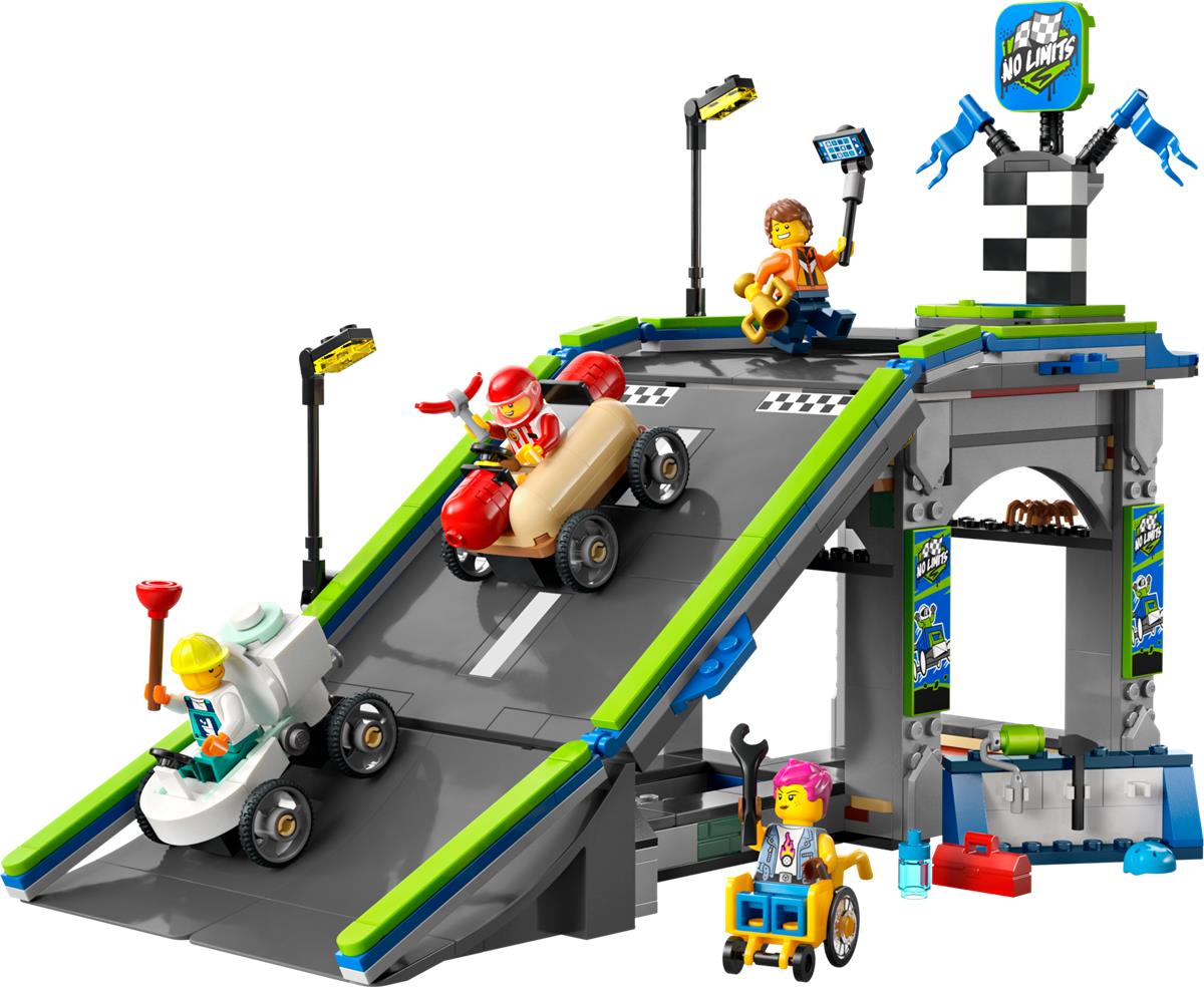 LEGO 60460 Nessun limite: gara sulla pista a rampe