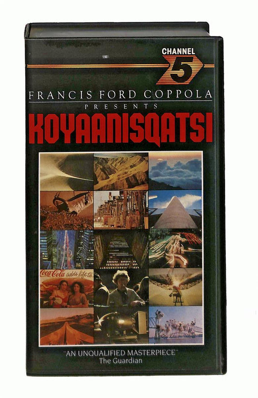 EBOND Koyaanisqatsi Channel 5 No Ita VHS VH003471