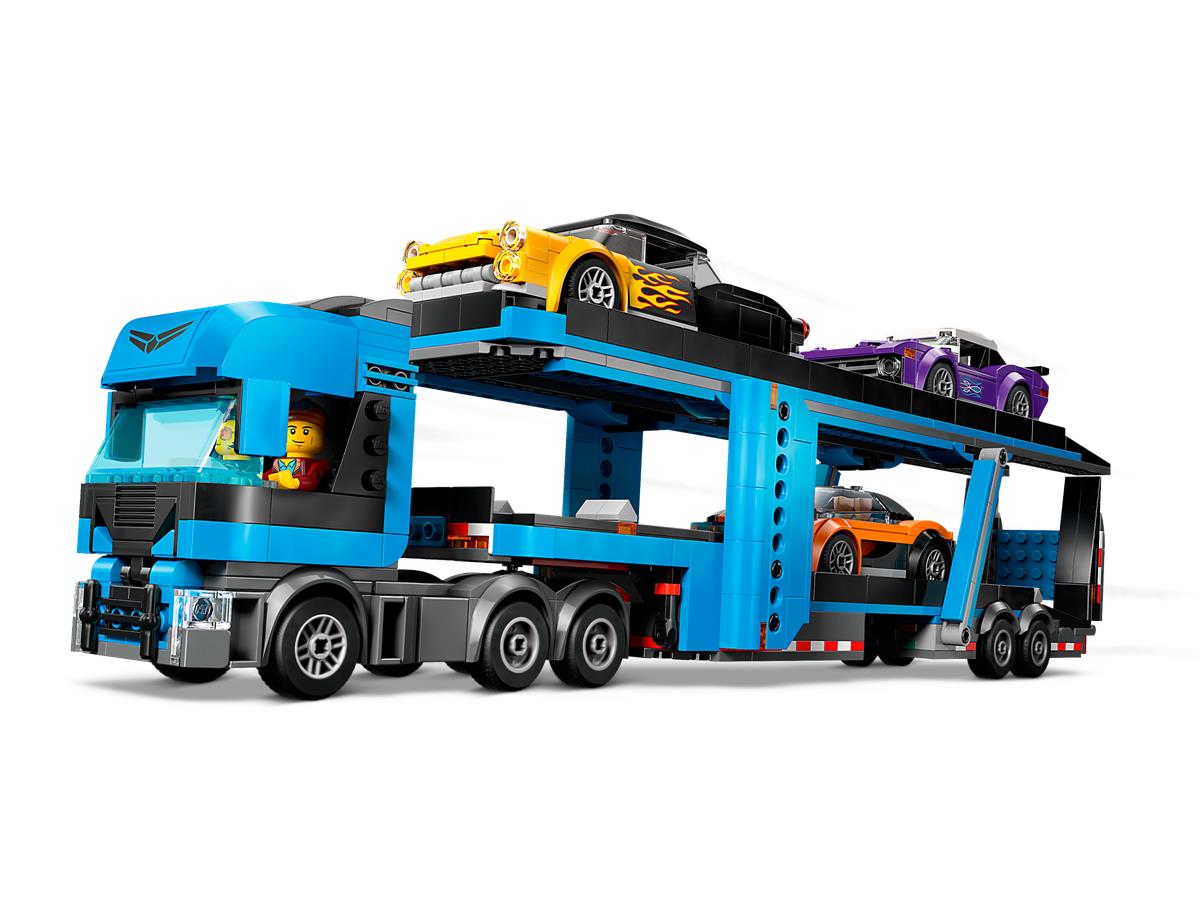 LEGO 60408 Camion trasportatore con auto sportive