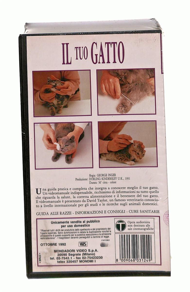 EBOND Il Tuo Gatto Mondadori Video VHS VH003020