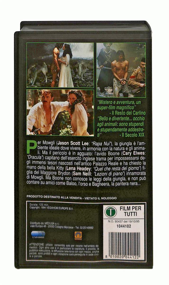 EBOND Mowgli IlDella Giungla Medusa VHS VH005221
