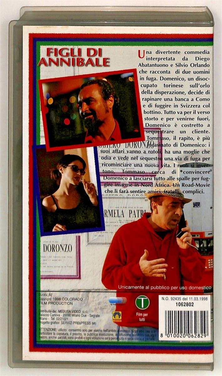 EBOND Figli Di Annibale Medusa VHS VH005217