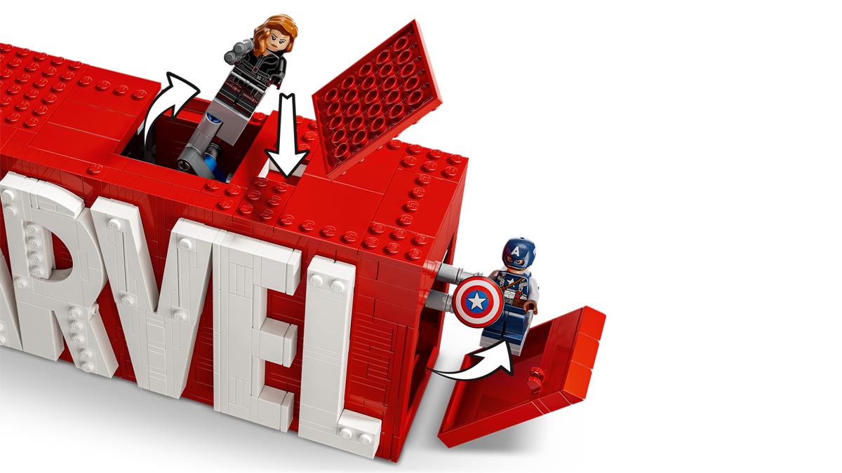 LEGO 76313 Logo e Minifigure MARVEL