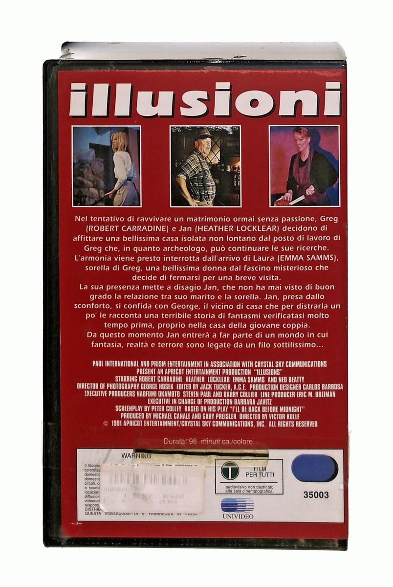 EBOND Illusioni Universal Cic VHS VH005055