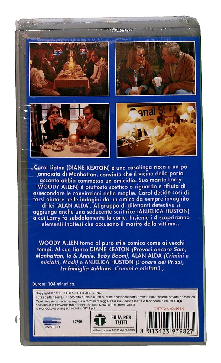EBOND Misterioso Omicidio a Manahttan Columbia Winners VHS VH004760