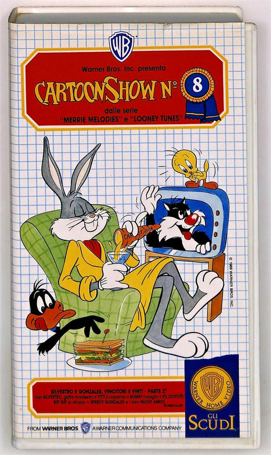 EBOND Cartoonshow N 8 Silvestro Gonzales Vincitori e Vinti Parte 2 VHS VH004719