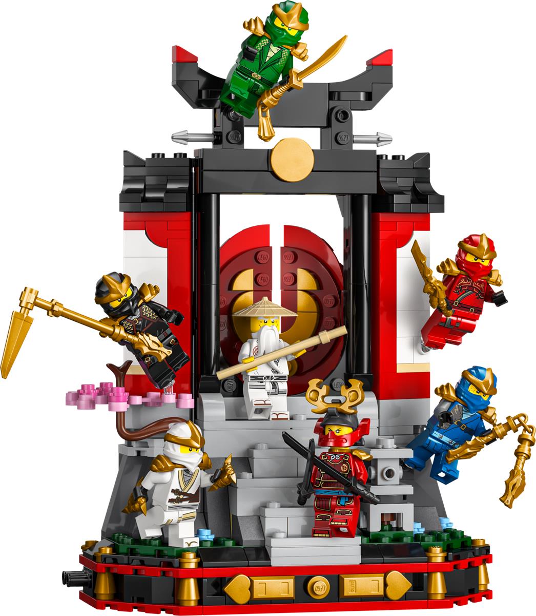 LEGO 71866 Display personaggi Ninja – 15° anniversario